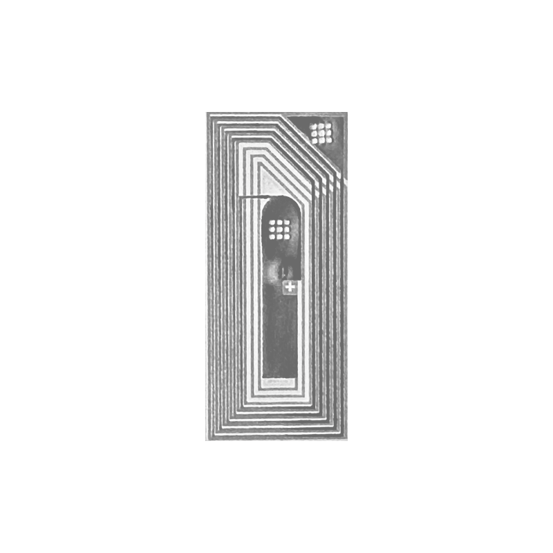 MIFARE Classic 1K(S50) 13.56MHz 30x15MM Inlay Implant Thin Tag RFID ...