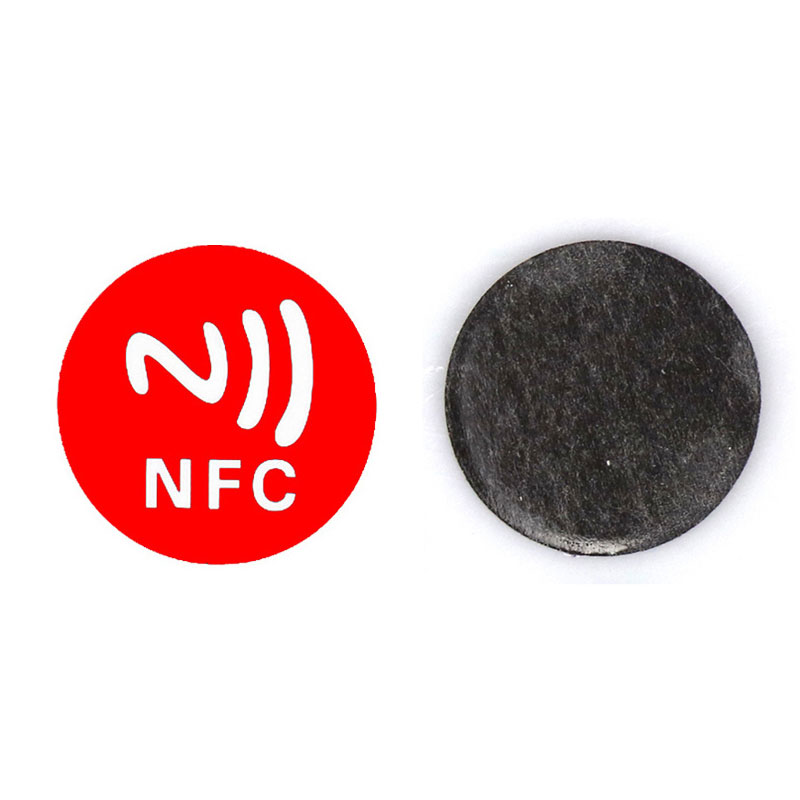 Etiquetas NFC de resina brillantes or/plata - Personalizadas - Shop NFC