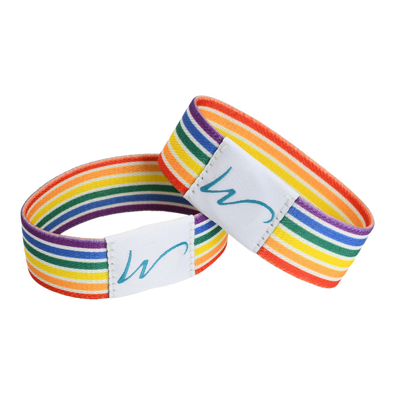 Print Custom RFID Elastic Event Wristband - ABC RFID