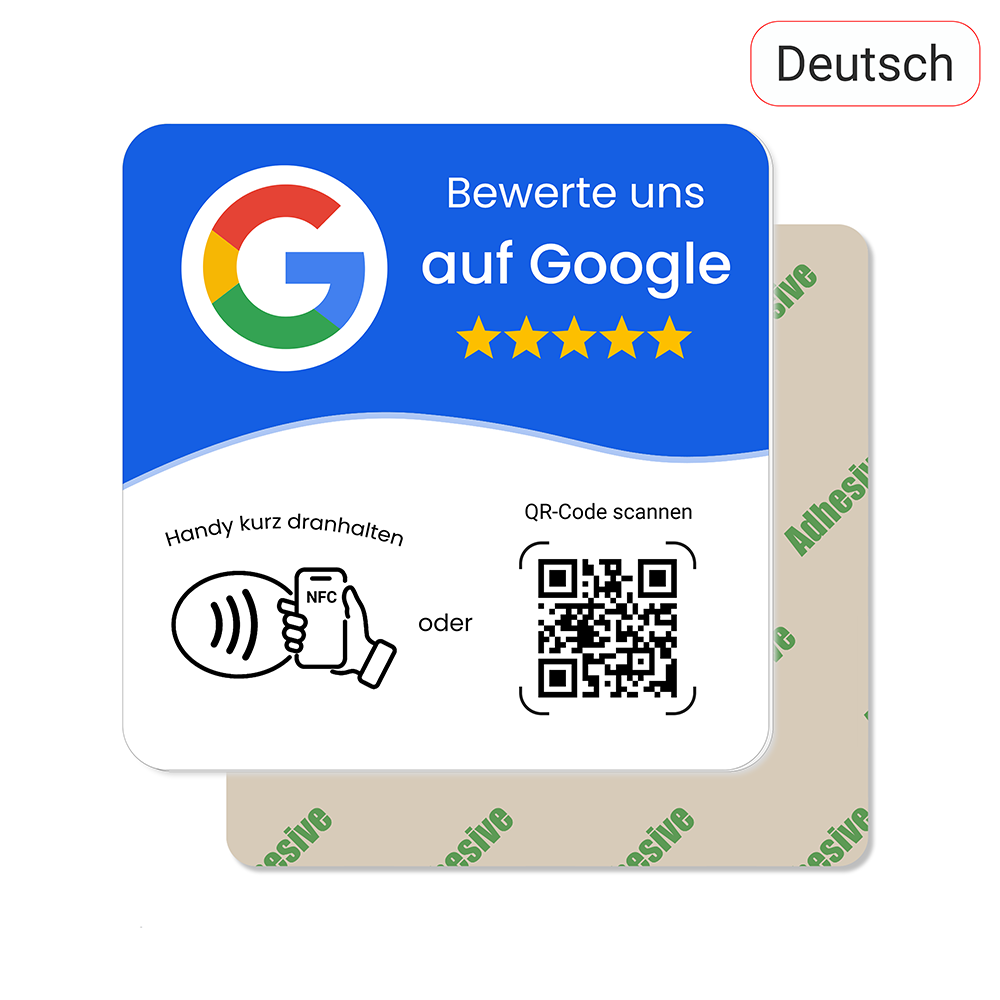 German google review white plates (1)